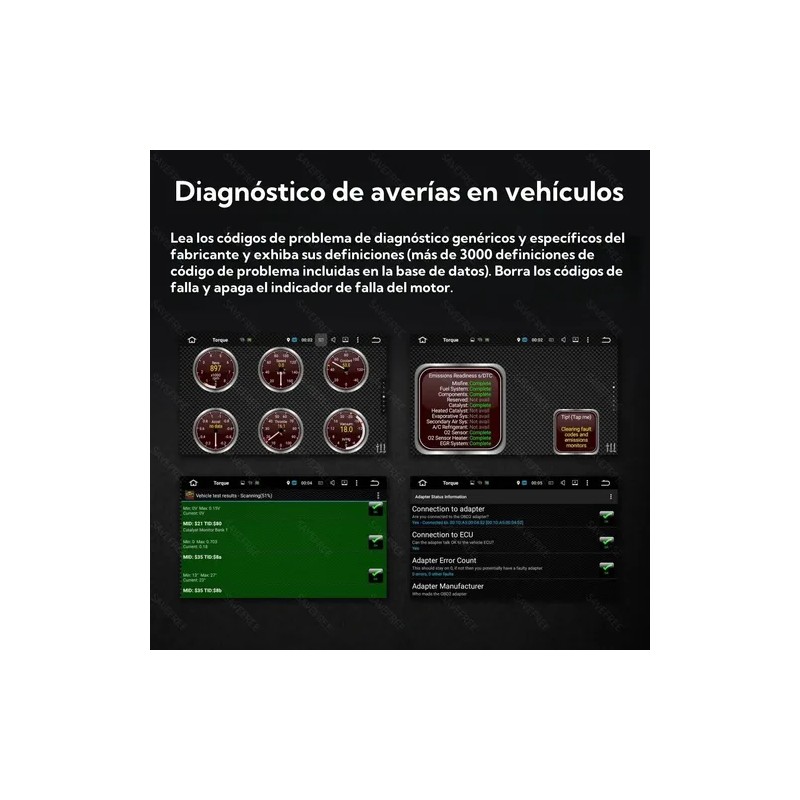 Escaner Automotriz Hh Obd2 Elm327 V1.5 Bluetooth 5.1
