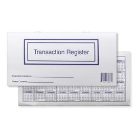 CAROUSELCHECKS Checkbook Registers for Personal Checkbook, Transactions Ledgers, Pack of 10, 2025-2026-2027