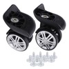 1 Pair A65 Wheels Mute Swivel Suitcase Luggage Samsonite Replacement