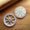 Sweet Prints Inc Round Citrus Slice Cookie Cutter - Dishwasher