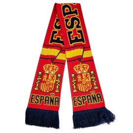 Spain | Soccer Fan Scarf | Premium Acrylic Knit