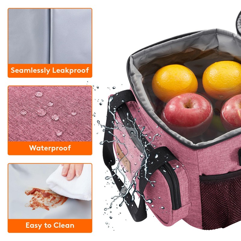 Lifewit Medium Lunch Bag 12-Can (8.5L) Insulated Lunch Box Soft