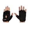 FELTER FITNESS Guante MICROPERFORADO Negro para Mujer, Gym, Pesas, Crossfit,