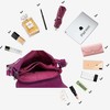 AOSSTA Women's Cross Body Shoulder Messenger Bag Multiple Slip and