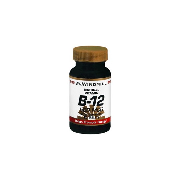 WM Vitamin B-12 500MCG 60'S Windmill Marketing