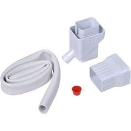 Oatey 14209 Mystic Rainwater Collection System Fits 2" X 3" Residential Downspouts, white (4 Pack)