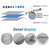 Dehumidification Sheet, Bedding Dehumidification Mat, Binchotan, Silica Gel Included, Washable,