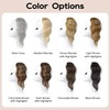 REECHO Clip in Hair Volumizer, 2PCS 12 inch Short Thick
