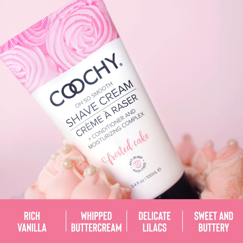 Coochy Shave Cream - Moisturizing Shave Lotion - Gentle Intimate