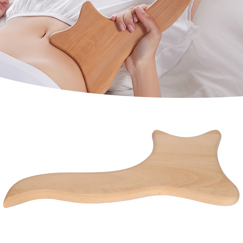 Scraping Board Wooden Guasha Massage Tool for Back Neck Waist