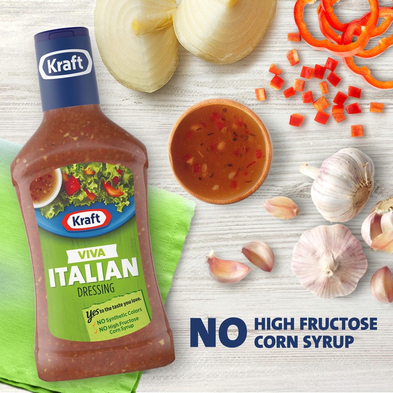 Kraft Viva Italian Dressing, 16 fl oz Bottle