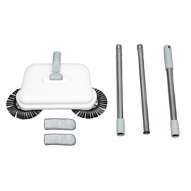 Hand Push Sweeper Professional Efficient 360 Degree 2 in 1 Foldable Compact Wet Dry Dual Use Floor Cleaning Mop for Hard Flat Floor