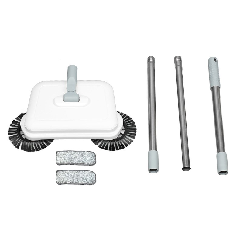 Hand Push Sweeper Professional Efficient 360 Degree 2 in 1