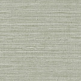 Simon&Siff Green Textured Grasscloth Peel and Stick Wallpaper 17.7"x118" Neutral Faux Grassweave Wallpaper Waterproof Self Adhesive Removable Wallpaper Mural for Home Decor Bedroom Kitchen Cabinet