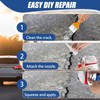 Concrete Crack Filler, Premium Crack Filler, Waterproof Self-Leveling Cement Sealant,