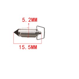 Float Valve General Purpose, 15.5MM*5.2MM, Compatible with Keihin Carburetors, Set of 4