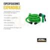 Manguera Expandible de Riego 22.5 mts