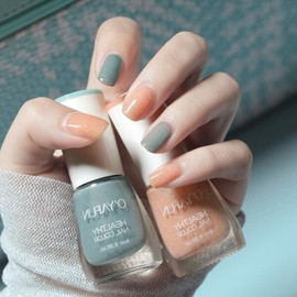램프 필요 없는 퀵 드라이 매니큐어 일반 네일 아트 글리터 매트 방수 바니시 [6] Quick Dry Manicure No Lamp Needed Regular Nail Art Glitter Matte Waterproof Varnish [6]