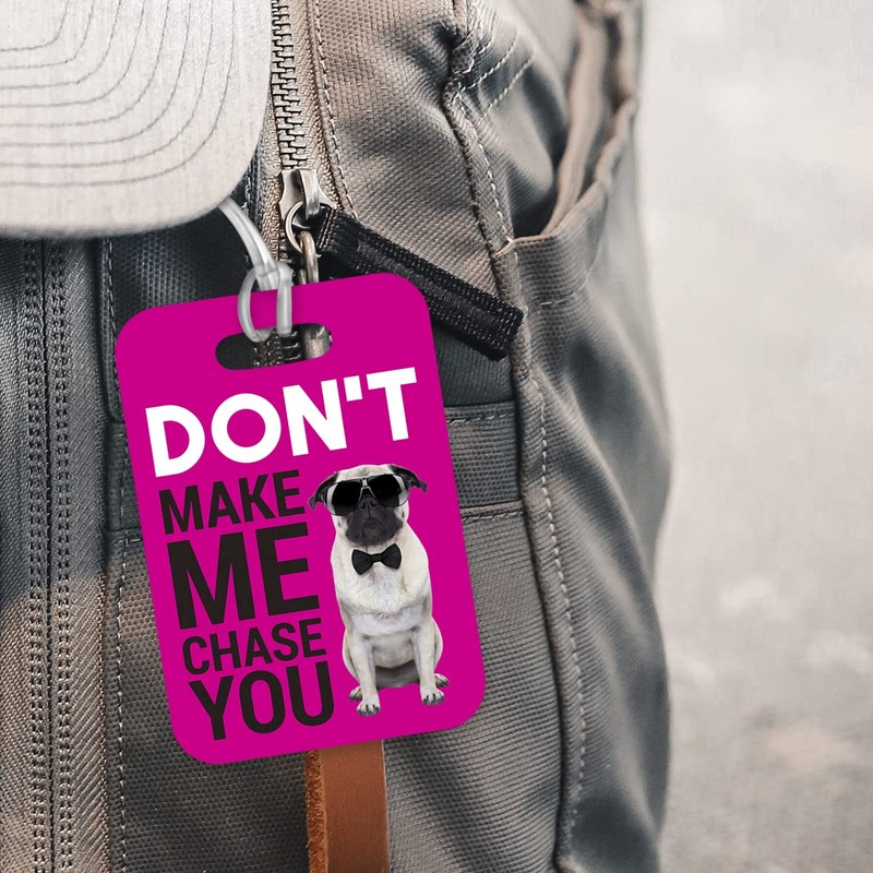 LT042 Don't Make Me Chase You Novelty Funny Unique Designer
