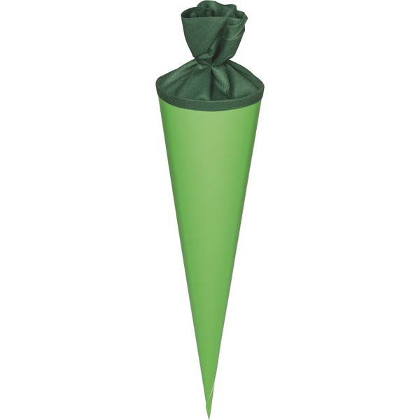 Heyda 204870054 Pack with Cone Felt Top Height 70 cm, Diameter 19 cm, Karton 380g/m² Green