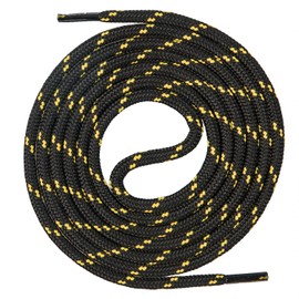 Mount Swiss premium bootlaces, round laces for work shoes and trekking boots made of 100% polyester, Ø approx. 4.5 mm, 12 colours, lengths 70 - 220 cm., 140 cm