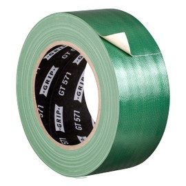 GRIP Eventbasics Fabric Tape, Green, 50 mm x 25 m, Coloured Gaffa Tape GT 571, Very High Adhesion, Professional Fabric Tape for Marking, Crafts, Attaching, Repairing and much more. Indoor and Outdoor