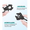 GEIT 4/5/6FT Leather Dog Leash, Heavy Duty Dog Training Leashes,