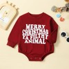 FYBITBO My First Christmas Baby Girl Boy Outfit Sweatshirt Romper