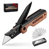 WORKPRO 2-in-1 Folding Knife/Utility Knife - Gifts for Dad, Quick-Change