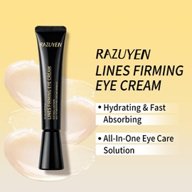 Crema para debajo de los ojos con péptido, cafeína y ácido hialurónico