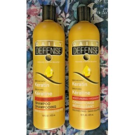 Daily Defense Keratin Enriched shampoo and conditioner (ONE OF EACH LOT)