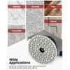 Panfreet 4"/100mm 4 Step Polishing Diamond Pads,Granite Polishing Pads Wet