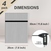 Creatorally ABS Plastic Plate, Laser Blanks for Engraving 30 x