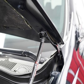 Redline Tuning 21-18019-02 Hood QuickLIFT Plus System Compatible with Honda Ridgeline 2017-2025 (All Black Components)