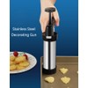 Stainless Steel Decorating Gun Cookie Biscuits Hand-Pressed Biscuit Machine Household