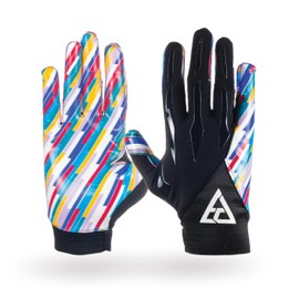 Eternity ACL Football Gloves (Black-Large)