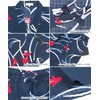 Nishiki Women's Jinbei Top and Bottom Set, 100% Cotton, Cool,