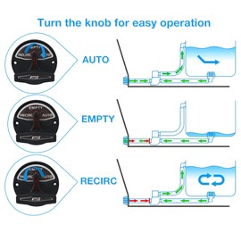 UanofCn RK3-BW Valve Switch Actuator for Livewell Control System Cable Skeeter Boats Ranger Boats 5900006
