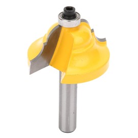 Woodworking Milling Cutter, 8mm Shank Artistic Double Roman Ogee Molding Trimming Router Bit for Door Frame Cabinet(8 * 38.1MM)