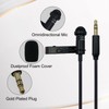 SPTSSWET Lapel Lav Microphone Compatible with GoPro Hero 9 10