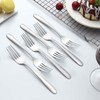 Gymdin 24 Pieces Dinner Forks, Forks Silverware(8 inches), Food Grade