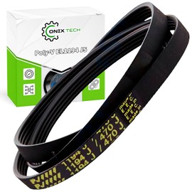 V-belt washing machine Poly-V 1194 J5 V-ribbed belt for drive has a height of 4 mm and a rib width of 2.34 mm. ONIX TECH