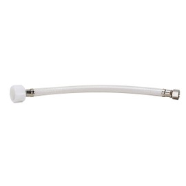 Fluidmaster B1TV12 Toilet Connector, Reinforced Vinyl - 3/8 Female Compression Thread x 7/8 Female Ballcock Thread, 12-Inch Length