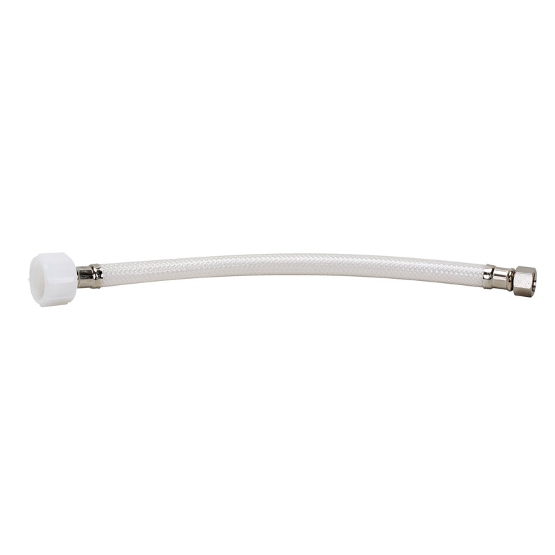Fluidmaster B1TV12 Toilet Connector, Reinforced Vinyl - 3/8 Female Compression