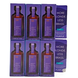 Moroccanoil Treatment Purple for Blonde Highlighted or Gray Hair .34 oz - 6 Pack