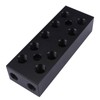 Dual-Row Air Manifold,Air Compressor Manifold, Air Inline Manifold Block Splitter,