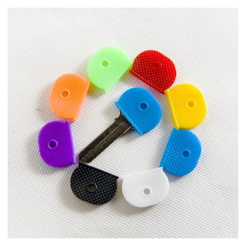 24 PCS Key Covers Flexible Key Caps 2.5 cm Key