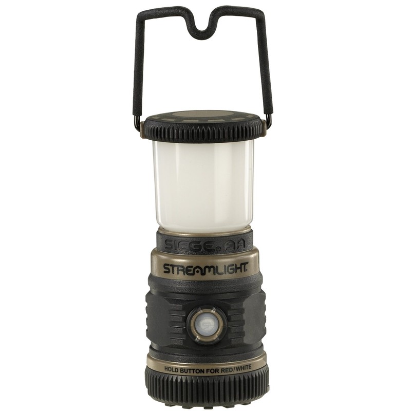 Streamlight 44941 Siege AA 200-Lumen Lantern with White & Red