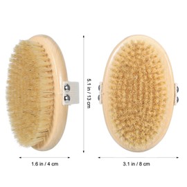 SUPVOX Short Hair Dog Brush - Pets Palm Brush with Bristles,Soft Bristle Pet Brush for Daily Grooming Cats Dogs