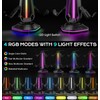 Oritikur RGB Headset Stand with 9 Light Modes and 2